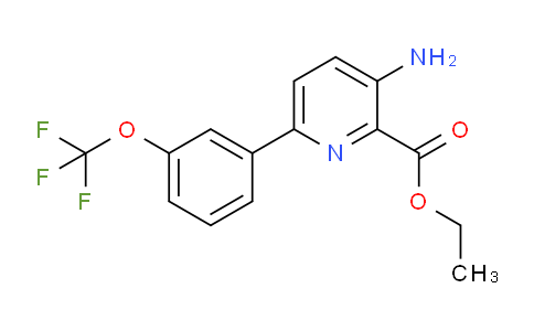 AM93337 | 1261780-82-8 | Ethyl 3-amino-6-(3-(trifluoromethoxy)phenyl)picolinate