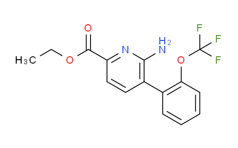 AM93345 | 1261554-32-8 | Ethyl 6-amino-5-(2-(trifluoromethoxy)phenyl)picolinate