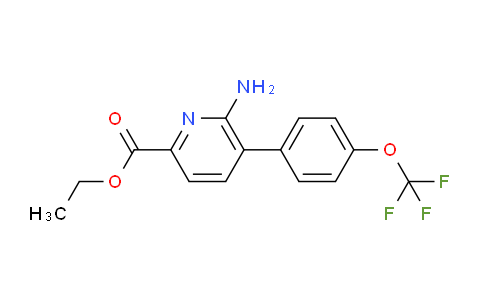 AM93346 | 1261447-37-3 | Ethyl 6-amino-5-(4-(trifluoromethoxy)phenyl)picolinate