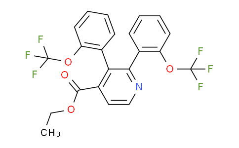 AM93357 | 1261509-60-7 | Ethyl 2,3-bis(2-(trifluoromethoxy)phenyl)isonicotinate