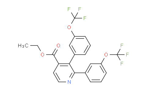 AM93358 | 1261831-30-4 | Ethyl 2,3-bis(3-(trifluoromethoxy)phenyl)isonicotinate