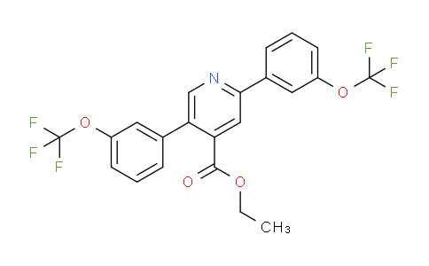 AM93361 | 1261592-16-8 | Ethyl 2,5-bis(3-(trifluoromethoxy)phenyl)isonicotinate