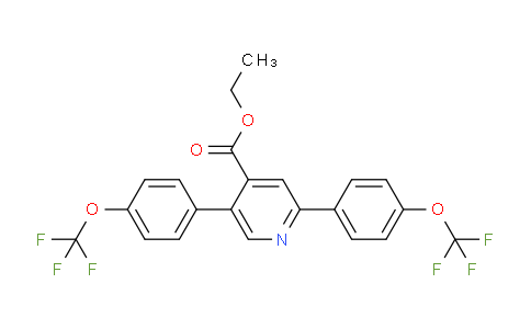 AM93362 | 1261867-95-1 | Ethyl 2,5-bis(4-(trifluoromethoxy)phenyl)isonicotinate