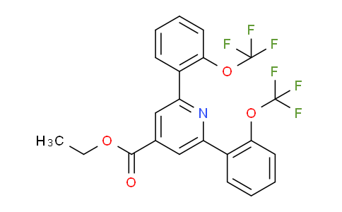 AM93363 | 1261447-41-9 | Ethyl 2,6-bis(2-(trifluoromethoxy)phenyl)isonicotinate
