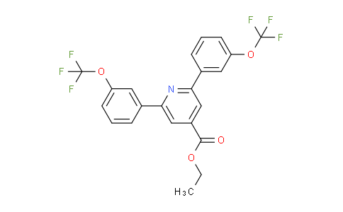 AM93364 | 1261656-94-3 | Ethyl 2,6-bis(3-(trifluoromethoxy)phenyl)isonicotinate
