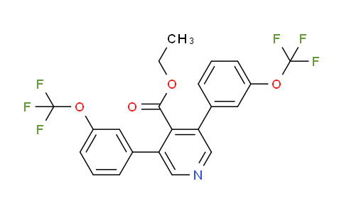AM93367 | 1261651-28-8 | Ethyl 3,5-bis(3-(trifluoromethoxy)phenyl)isonicotinate
