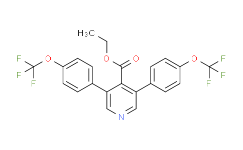 AM93368 | 1261615-61-5 | Ethyl 3,5-bis(4-(trifluoromethoxy)phenyl)isonicotinate