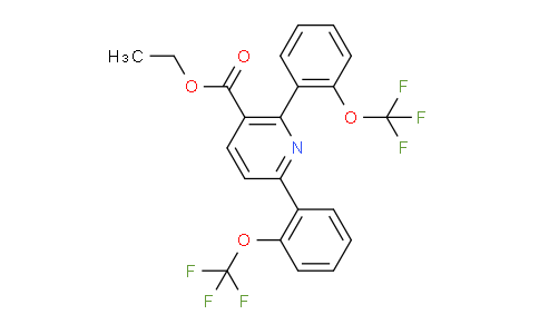 AM93372 | 1261592-20-4 | Ethyl 2,6-bis(2-(trifluoromethoxy)phenyl)nicotinate