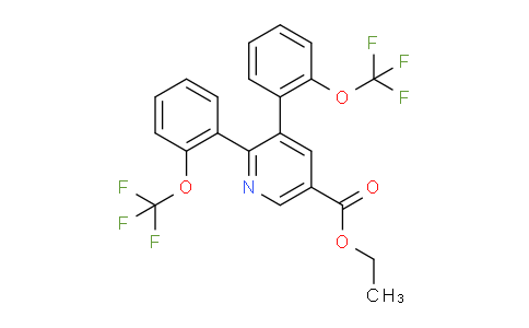 AM93375 | 1261661-78-2 | Ethyl 5,6-bis(2-(trifluoromethoxy)phenyl)nicotinate