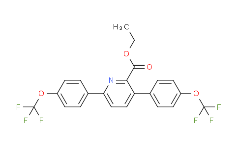 AM93382 | 1261592-23-7 | Ethyl 3,6-bis(4-(trifluoromethoxy)phenyl)picolinate