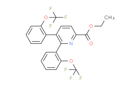 AM93383 | 1261868-12-5 | Ethyl 5,6-bis(2-(trifluoromethoxy)phenyl)picolinate