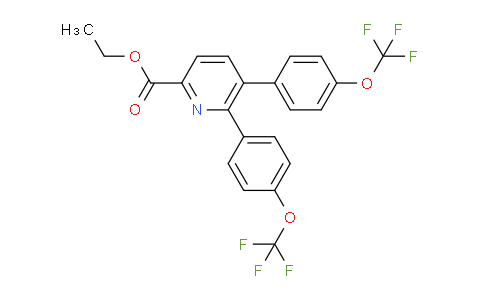 AM93385 | 1261657-11-7 | Ethyl 5,6-bis(4-(trifluoromethoxy)phenyl)picolinate
