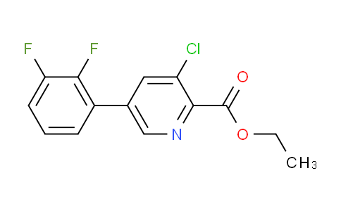 AM93398 | 1261878-76-5 | Ethyl 3-chloro-5-(2,3-difluorophenyl)picolinate