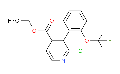 AM93404 | 1261657-22-0 | Ethyl 2-chloro-3-(2-(trifluoromethoxy)phenyl)isonicotinate