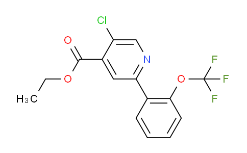 AM93419 | 1261857-47-9 | Ethyl 5-chloro-2-(2-(trifluoromethoxy)phenyl)isonicotinate