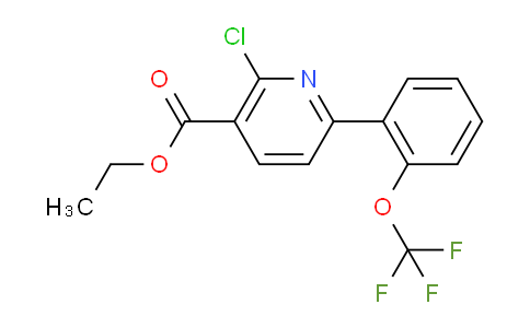 AM93425 | 1261464-31-6 | Ethyl 2-chloro-6-(2-(trifluoromethoxy)phenyl)nicotinate