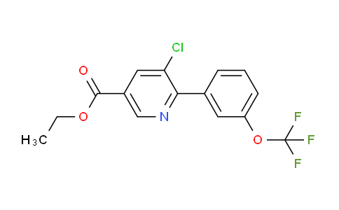 AM93432 | 1261464-34-9 | Ethyl 5-chloro-6-(3-(trifluoromethoxy)phenyl)nicotinate