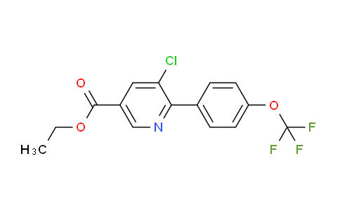 AM93433 | 1261592-37-3 | Ethyl 5-chloro-6-(4-(trifluoromethoxy)phenyl)nicotinate