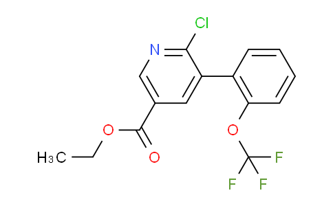 AM93436 | 1261572-44-4 | Ethyl 6-chloro-5-(2-(trifluoromethoxy)phenyl)nicotinate