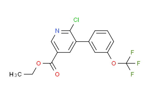 AM93437 | 1261511-26-5 | Ethyl 6-chloro-5-(3-(trifluoromethoxy)phenyl)nicotinate