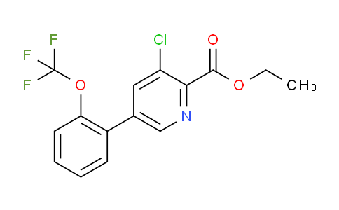 AM93439 | 1261621-39-9 | Ethyl 3-chloro-5-(2-(trifluoromethoxy)phenyl)picolinate