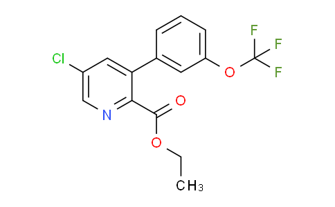 AM93446 | 1261554-35-1 | Ethyl 5-chloro-3-(3-(trifluoromethoxy)phenyl)picolinate