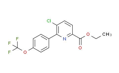 AM93449 | 1261841-30-8 | Ethyl 5-chloro-6-(4-(trifluoromethoxy)phenyl)picolinate