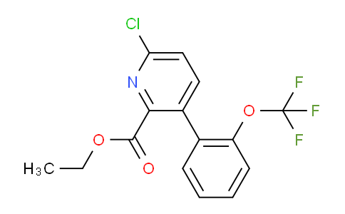 AM93450 | 1261831-54-2 | Ethyl 6-chloro-3-(2-(trifluoromethoxy)phenyl)picolinate
