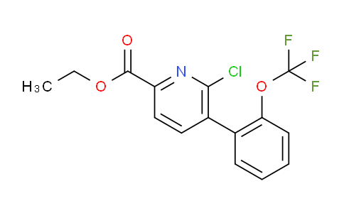 AM93452 | 1261457-37-7 | Ethyl 6-chloro-5-(2-(trifluoromethoxy)phenyl)picolinate