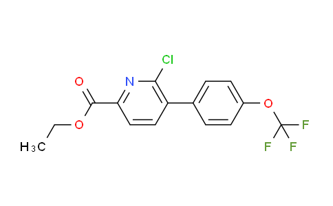 AM93454 | 1261879-12-2 | Ethyl 6-chloro-5-(4-(trifluoromethoxy)phenyl)picolinate