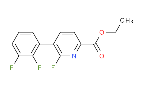 Ethyl 5-(2,3-difluorophenyl)-6-fluoropicolinate