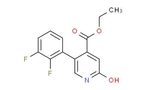 Ethyl 5-(2,3-difluorophenyl)-2-hydroxyisonicotinate