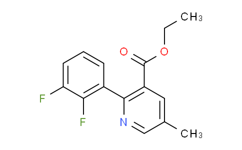 Ethyl 2-(2,3-difluorophenyl)-5-methylnicotinate