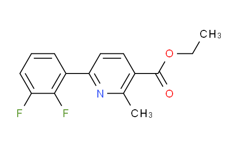 Ethyl 6-(2,3-difluorophenyl)-2-methylnicotinate