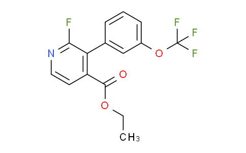 Ethyl 2-fluoro-3-(3-(trifluoromethoxy)phenyl)isonicotinate