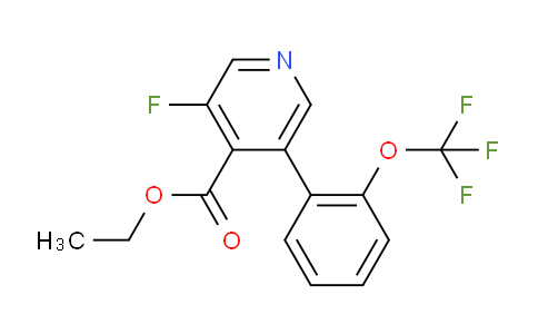 AM93525 | 1261513-52-3 | Ethyl 3-fluoro-5-(2-(trifluoromethoxy)phenyl)isonicotinate