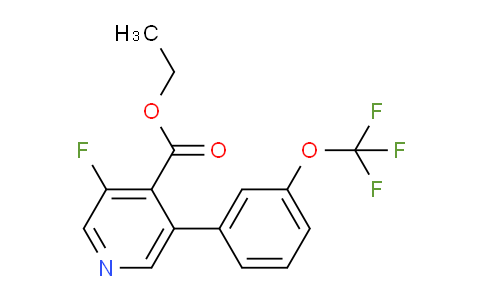AM93526 | 1261726-82-2 | Ethyl 3-fluoro-5-(3-(trifluoromethoxy)phenyl)isonicotinate