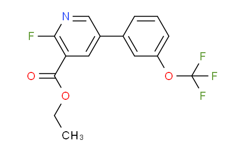Ethyl 2-fluoro-5-(3-(trifluoromethoxy)phenyl)nicotinate