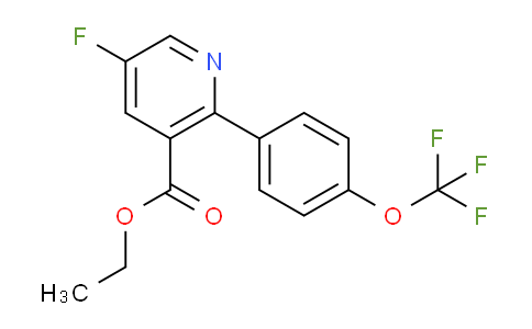 AM93539 | 1261554-71-5 | Ethyl 5-fluoro-2-(4-(trifluoromethoxy)phenyl)nicotinate