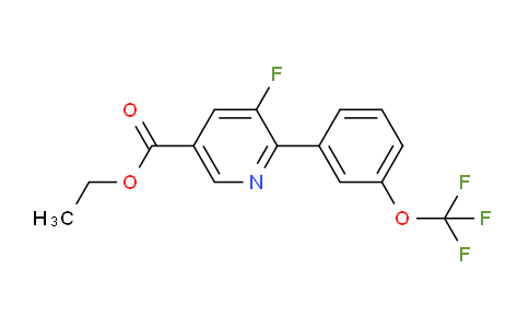 AM93541 | 1261831-81-5 | Ethyl 5-fluoro-6-(3-(trifluoromethoxy)phenyl)nicotinate