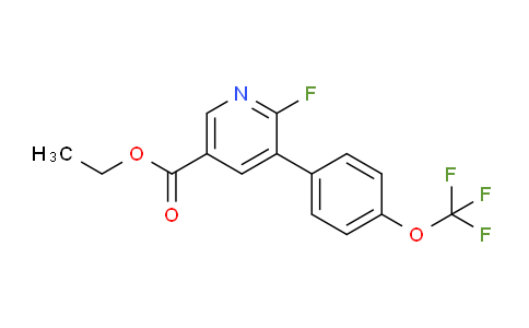 AM93548 | 1261879-88-2 | Ethyl 6-fluoro-5-(4-(trifluoromethoxy)phenyl)nicotinate