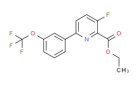 AM93553 | 1261831-84-8 | Ethyl 3-fluoro-6-(3-(trifluoromethoxy)phenyl)picolinate