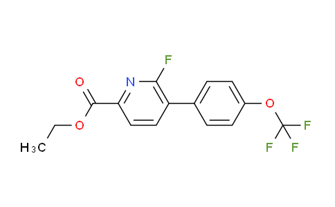 AM93565 | 1261447-77-1 | Ethyl 6-fluoro-5-(4-(trifluoromethoxy)phenyl)picolinate