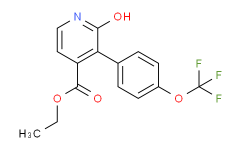 Ethyl 2-hydroxy-3-(4-(trifluoromethoxy)phenyl)isonicotinate