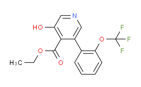 AM93572 | 1261733-97-4 | Ethyl 3-hydroxy-5-(2-(trifluoromethoxy)phenyl)isonicotinate