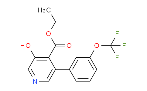 AM93573 | 1261651-82-4 | Ethyl 3-hydroxy-5-(3-(trifluoromethoxy)phenyl)isonicotinate