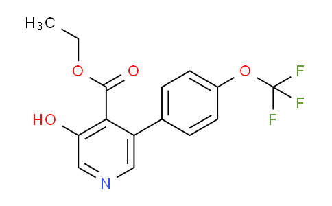 AM93574 | 1261657-94-6 | Ethyl 3-hydroxy-5-(4-(trifluoromethoxy)phenyl)isonicotinate