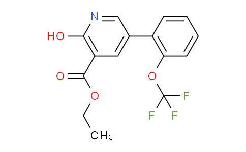 AM93575 | 1261514-64-0 | Ethyl 2-hydroxy-5-(2-(trifluoromethoxy)phenyl)nicotinate