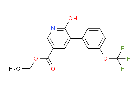 AM93579 | 1261447-79-3 | Ethyl 6-hydroxy-5-(3-(trifluoromethoxy)phenyl)nicotinate