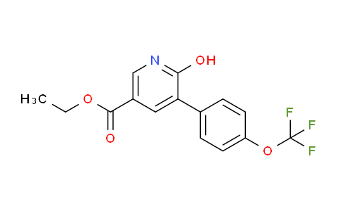 AM93580 | 1261572-89-7 | Ethyl 6-hydroxy-5-(4-(trifluoromethoxy)phenyl)nicotinate